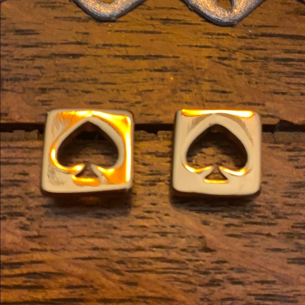 Kate Spade gold earrings